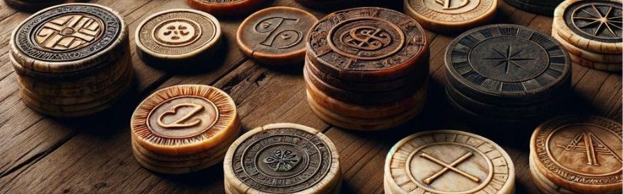 Primeiras Fichas de Poker
